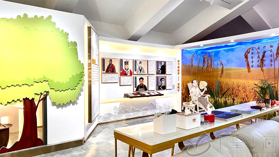 瀘縣家風家訓博物館，川江家風館，家風家訓館設計