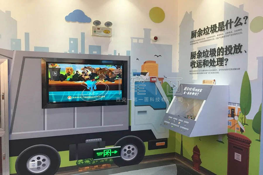 垃圾分類科普館設計, 多媒體互動展廳, 智能數(shù)字化展覽