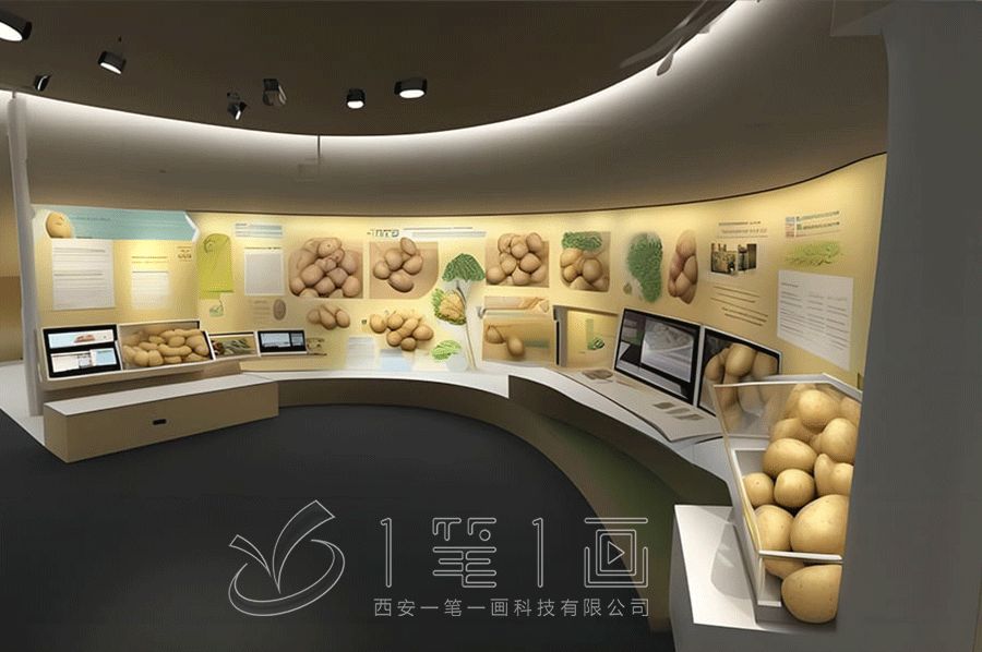 互動種植業(yè)展廳設備廠家, 創(chuàng)新農(nóng)業(yè)展廳設計, 現(xiàn)代農(nóng)業(yè)科技展覽館建設