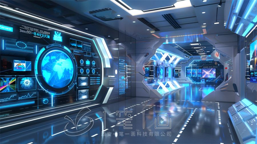 泰興人防體驗館,人防展廳設(shè)計,多媒體設(shè)備施工