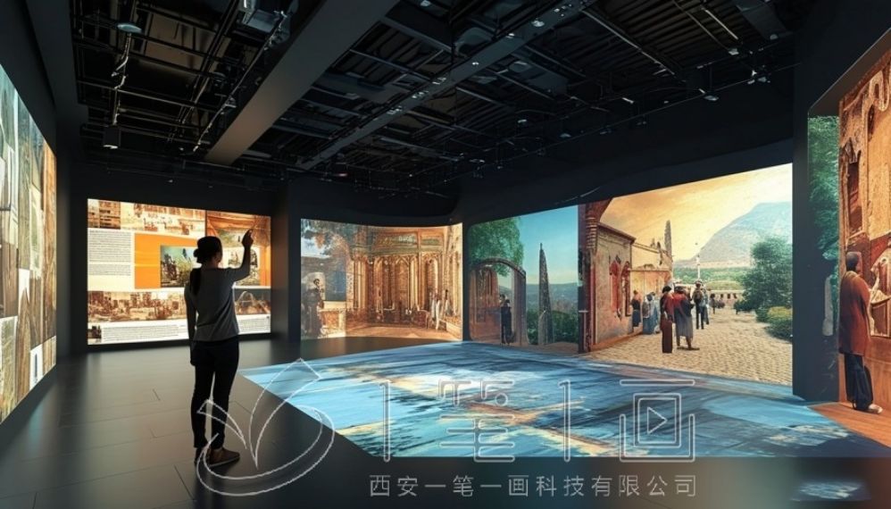 禁毒教育基地設計, 多媒體互動展廳, 現(xiàn)代化創(chuàng)意