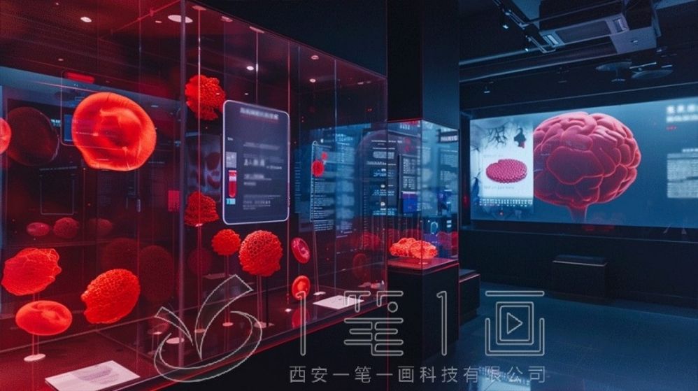 安全教育基地設計,互動體驗展示,高科技展廳