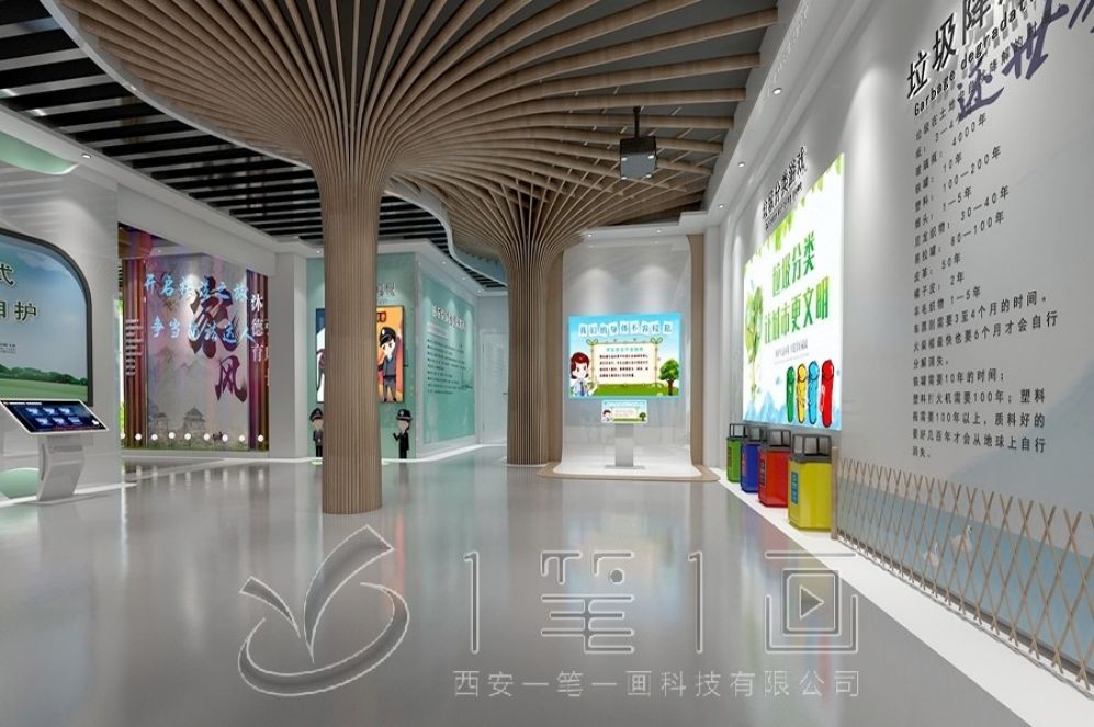 法治教育展廳設(shè)計(jì), 互動多媒體設(shè)備, 現(xiàn)代化法治教
