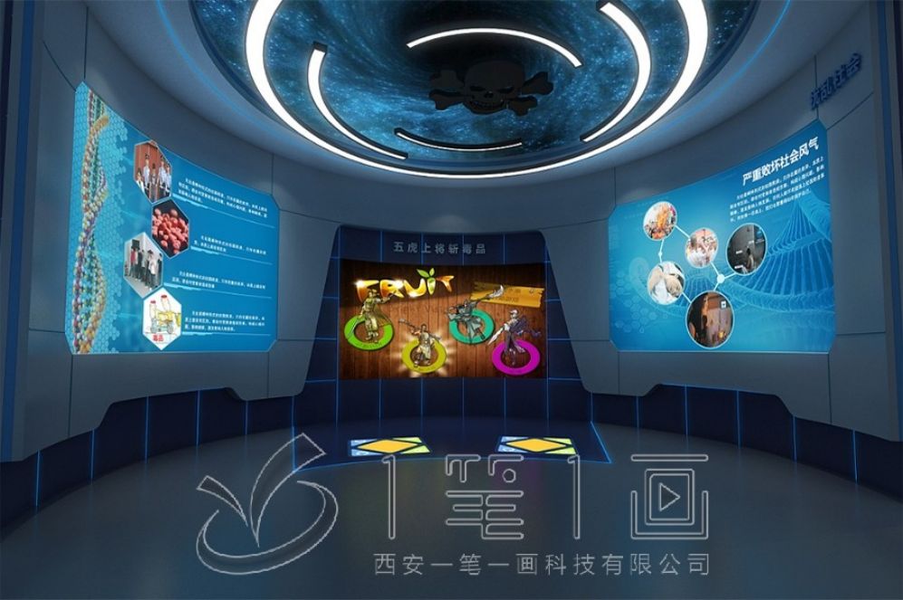 廉潔展廳設(shè)計(jì), 互動(dòng)多媒體設(shè)備, 廉潔教育解決方案