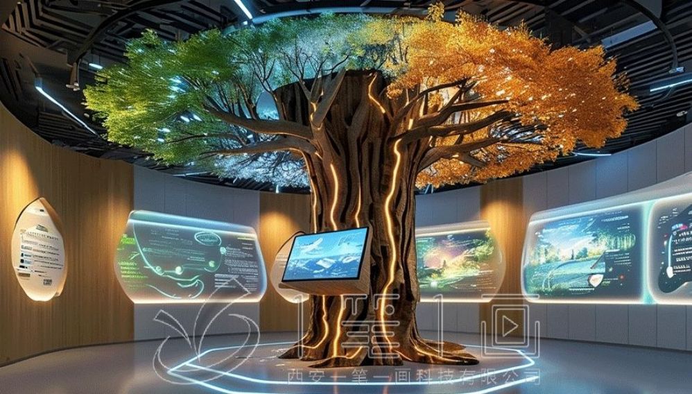 警示教育基地設(shè)計(jì), 創(chuàng)意互動(dòng)展廳, 現(xiàn)代化多媒體