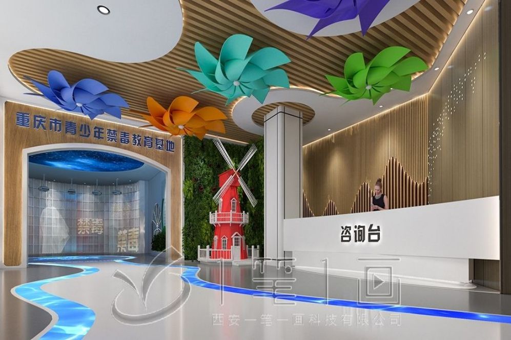 國防動員教育基地, 多媒體互動展示, 創(chuàng)意展廳設(shè)計(jì)