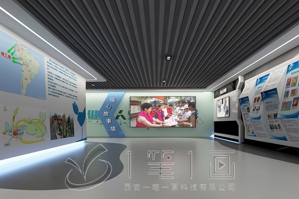 中醫(yī)藥展廳設(shè)計, 互動多媒體設(shè)備, 現(xiàn)代化展示