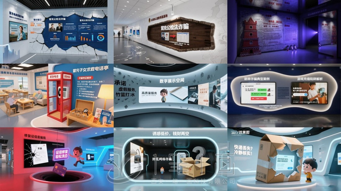 反詐教育基地，預(yù)防電信詐騙展館