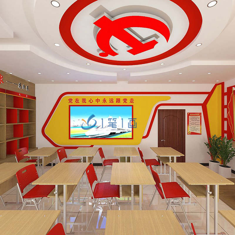 智慧黨建館解決方案_多媒體數(shù)字化企業(yè)黨建展廳策劃設(shè)計(jì)