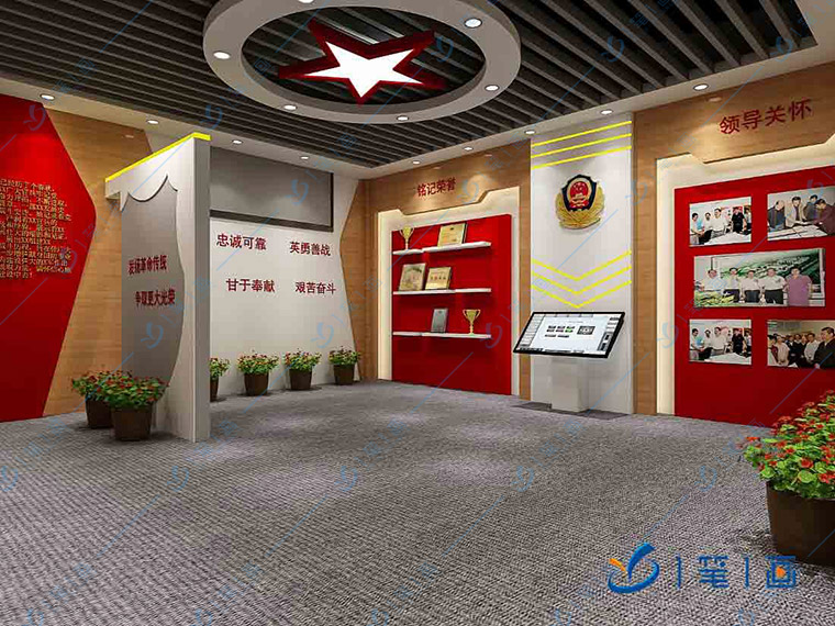 多媒體黨建展廳設(shè)計(jì)公司哪家好，進(jìn)行設(shè)計(jì)效果圖和策劃方案