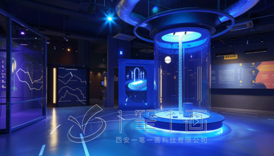一筆一畫市兒童科普教育基地效果圖設計