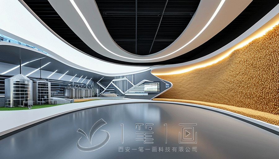 糧食和物資儲備中心安全教育基地設計方案，多媒體糧食安全展廳建設方案策劃公司