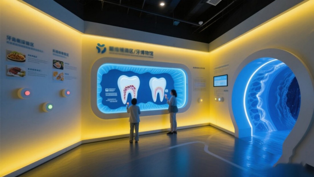 沉浸式口腔健康體驗(yàn)館效果圖