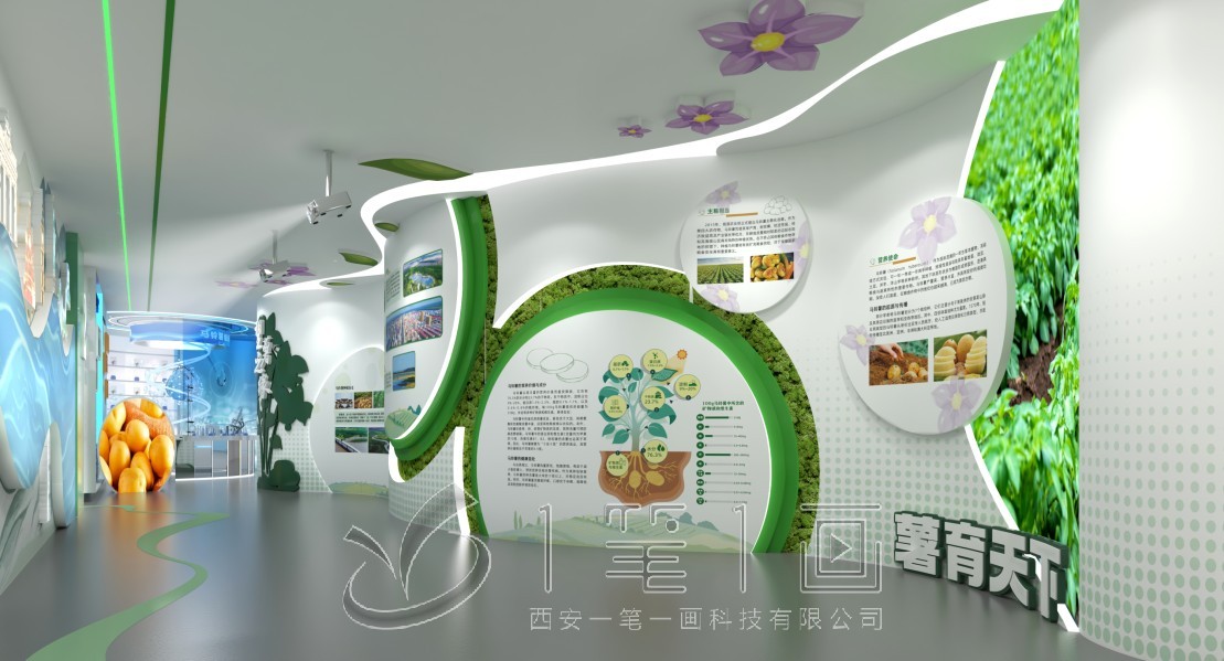 創(chuàng)新自然博物館平面圖效果圖